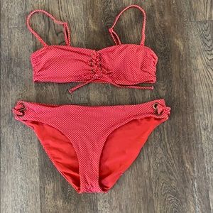 Roxy swim suit set